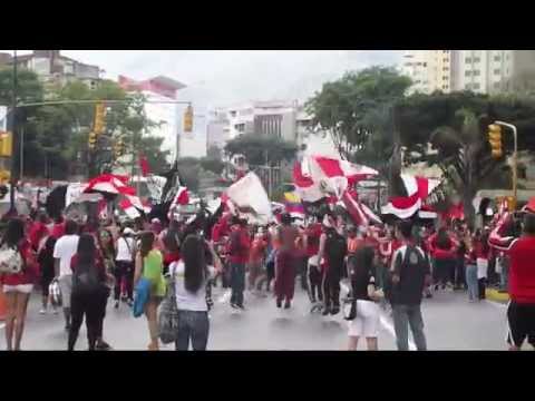 "LOS DEMONIOS ROJOS l TEMPORADA 2013-2014" Barra: Los Demonios Rojos • Club: Caracas