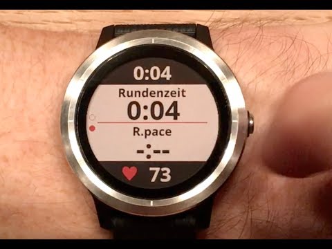 Garmin Vivoactive 3 Interface (Deutsch)