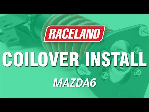 How To Install Mazda6/Speed6 Coilovers (2002-2008)