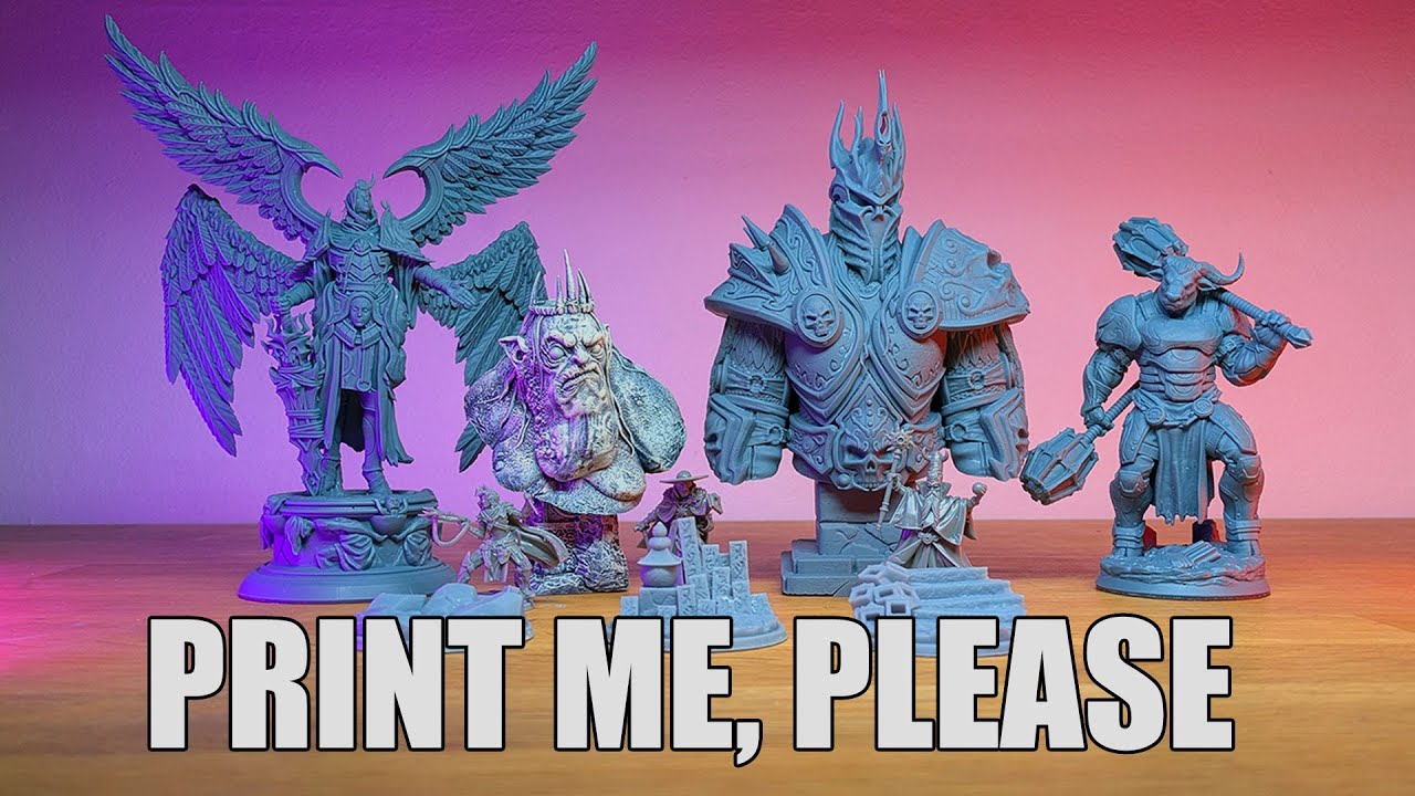 What AMAZING Things Should You Print On Your New Resin Printer?