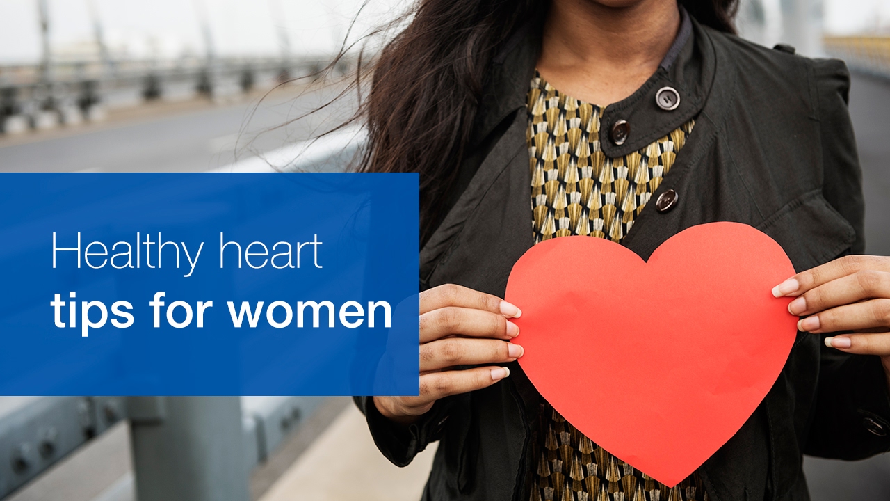 Healthy heart tips for women