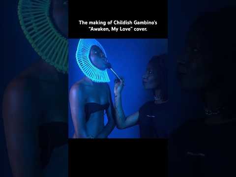 The making of Childish Gambino’s “Awaken, My Love” cover. #childishgambino #albumcover