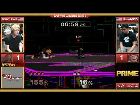 Prime Low Tier - SmashG0D (Donkeykong) Vs. VGBC | Redd (Ganondorf) SSBM Winners Finals - Smash Melee