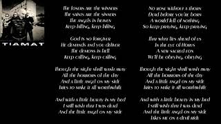 TIAMAT - Nihil [LYRICS ON SCREEN]
