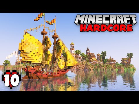 EPIC Pirate Ship Build in Minecraft 1.20!!!