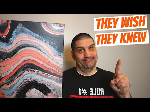 10 Acrylic Pour Tips from my viewers - Things they wish they knew before acrylic pouring!