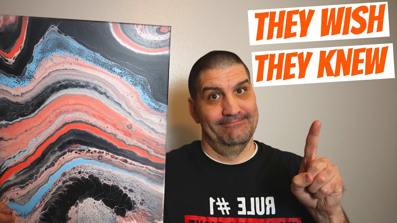 10 Acrylic Pour Tips from my viewers - Things they wish they knew before acrylic pouring!