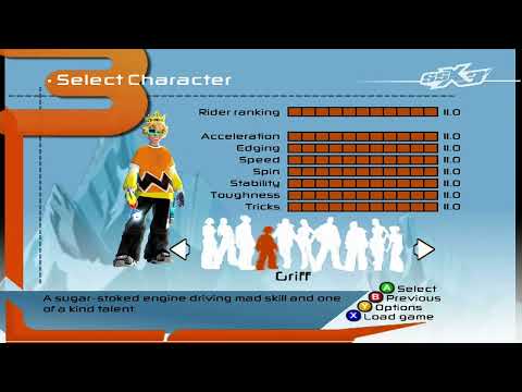 SSX 3 - All Maxed Characters with Outfits.