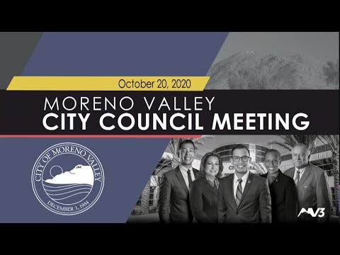 City Council Meeting October 20, 2020