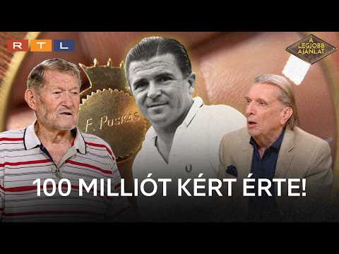 „Ebből egy van az egész világon!” – Puskás Ferenc különleges ajándéka került a felfedezők elé!