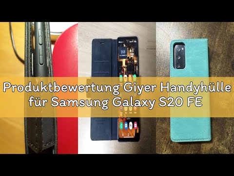 Produktbewertung Giyer Handyhülle für Samsung Galaxy S20 FE Hülle mit Schutzfolie, Standfunktion Kar