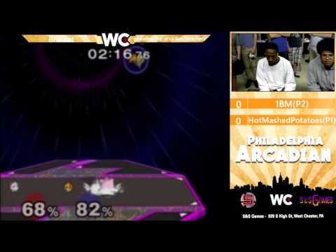 The Philadelphia Arcadian: 1BM (Peach) vs HotMashedPotatoes (Puff) - Winners Round 1