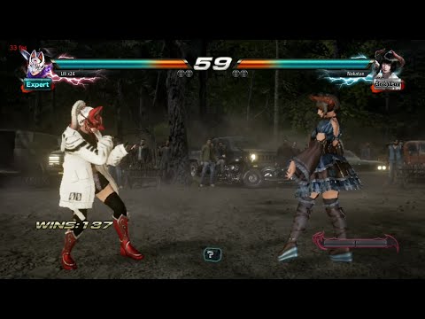 L7 417_4 Kunimitsu Ryona vs Eliza - Tekken 7 ( Anakin x24 ) sin Grafica Dual