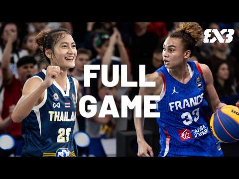 Thailand 🇹🇭 shock France 🇫🇷  at the FIBA 3x3 Champions Cup 2025!