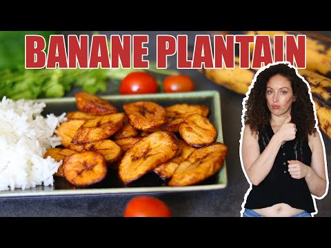 Comment faire des bananes plantains frites 🍌 (Afrique de l'Ouest)