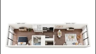 Hilltop House A2 floor plan