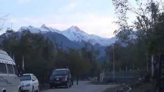 preview picture of video 'Sunrise On Snow Peaks At Pahalgam, Kashmir, India  HD Video'