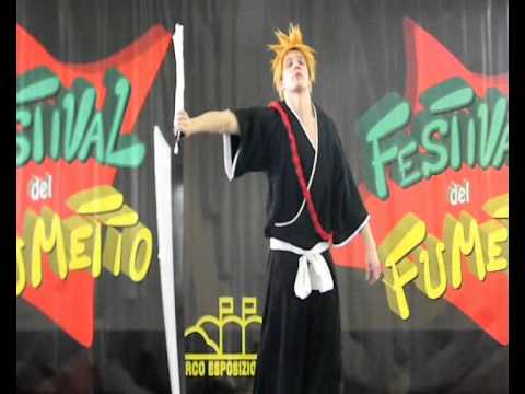 Cosplay Kurosaki Ichigo Festival del Fumetto Novegro 2011