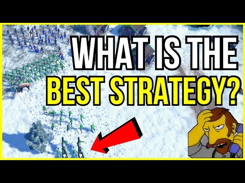 What Is The Best Strategy In AOE3DE?