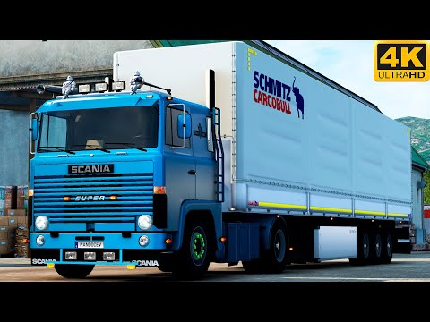 [G29] ETS2 (4K 60FPS) | PROMODS | SCANIA 141 375 V8 (open pipe) | KIRKENES 🇳🇴 - IVALO 🇫🇮