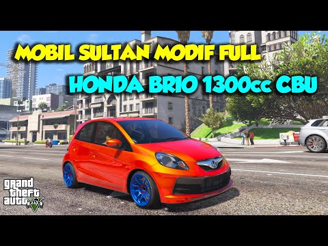 HONDA BRIO 1300cc CBU MODIF FULL KEREN KENCANG - GTA V SULTAN UPIN IPIN EPISODE SPESIAL