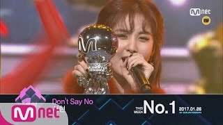 Top in 4th of January, ‘SEOHYUN’ with &#39;Don&#39;t say no&#39;, Encore Stage! (in Full) M COUNTDOWN 170126 EP.