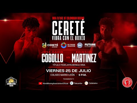 WBA FUTURE OF COLOMBIAN BOXING CERETÉ 25 DE JULIO 2025