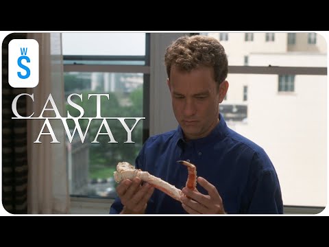 Cast Away (2000) | Scene: A month later, Chuck is flown home to Memphis