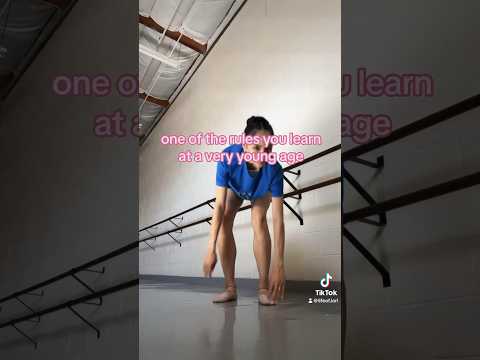 NO YAWNING #ballerina#rules#balletclass#etiquette#dancer#comment#question