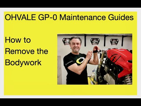 How to Remove the Bodywork from your Ohvale