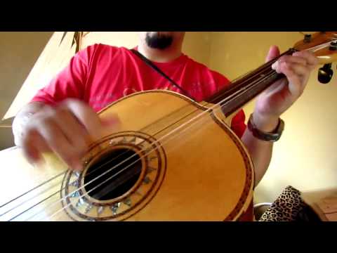 Guitarron Solo El Cascabel Improvisation