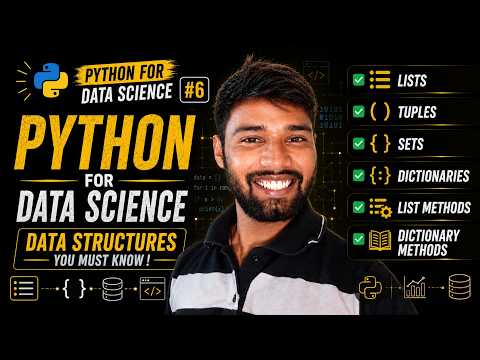 Python Data Structures Explained Lists Tuples Sets Dictionaries Python Basics 6
