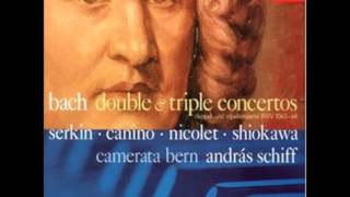 Bach: Concerto for Two Keyboards in C major, BWV 1061, Andras Schiff, Peter Serkin