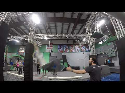 Hunter Guerard Full Course Clear Warrior Jungle | National Ninja League Season 5