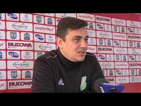 2019.11.17 KS Pelikan Łowicz – RKS Lechia 1923 Tomaszów Mazowiecki konferencja