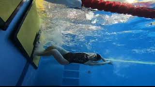 Download lagu Moeka Hanzawa One-Piece Black Swimsuit Body Onward-and-Backward Underwater Swimming Pool Scene mp3