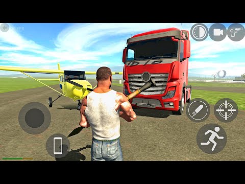 Indian Motorbike Truck Trailer and Cessna 172 Plane Open City Simulator - Android Ios Gameplay