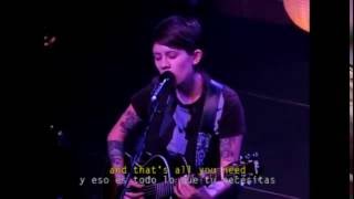 Tegan and Sara - When I Get Up/Umbrella Live Rihanna Cover (Subtitulado Inglés - Español)