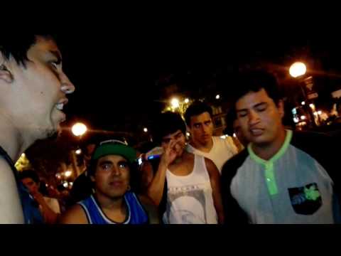 GERARDO vs SPARK vs PAPALETA - PARQUE KENNEDY
