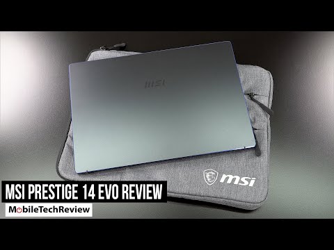 External Review Video j18G48i2Zao for MSI Prestige 14 Evo 14" Laptop (A11M, 2020)