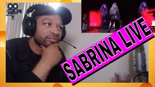 Hold Tight | Sabrina Carpenter LIVE PERFORMANCE REACTION BY NJCHEESE