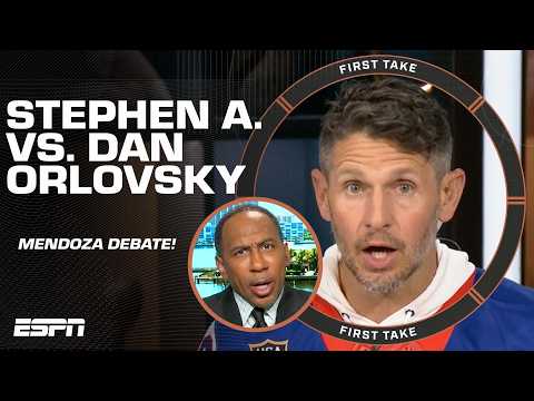 Stephen A. SOUNDS OFF on Dan O for Fernando Mendoza take 🗣️ ’ You should be ashamed! | First Take