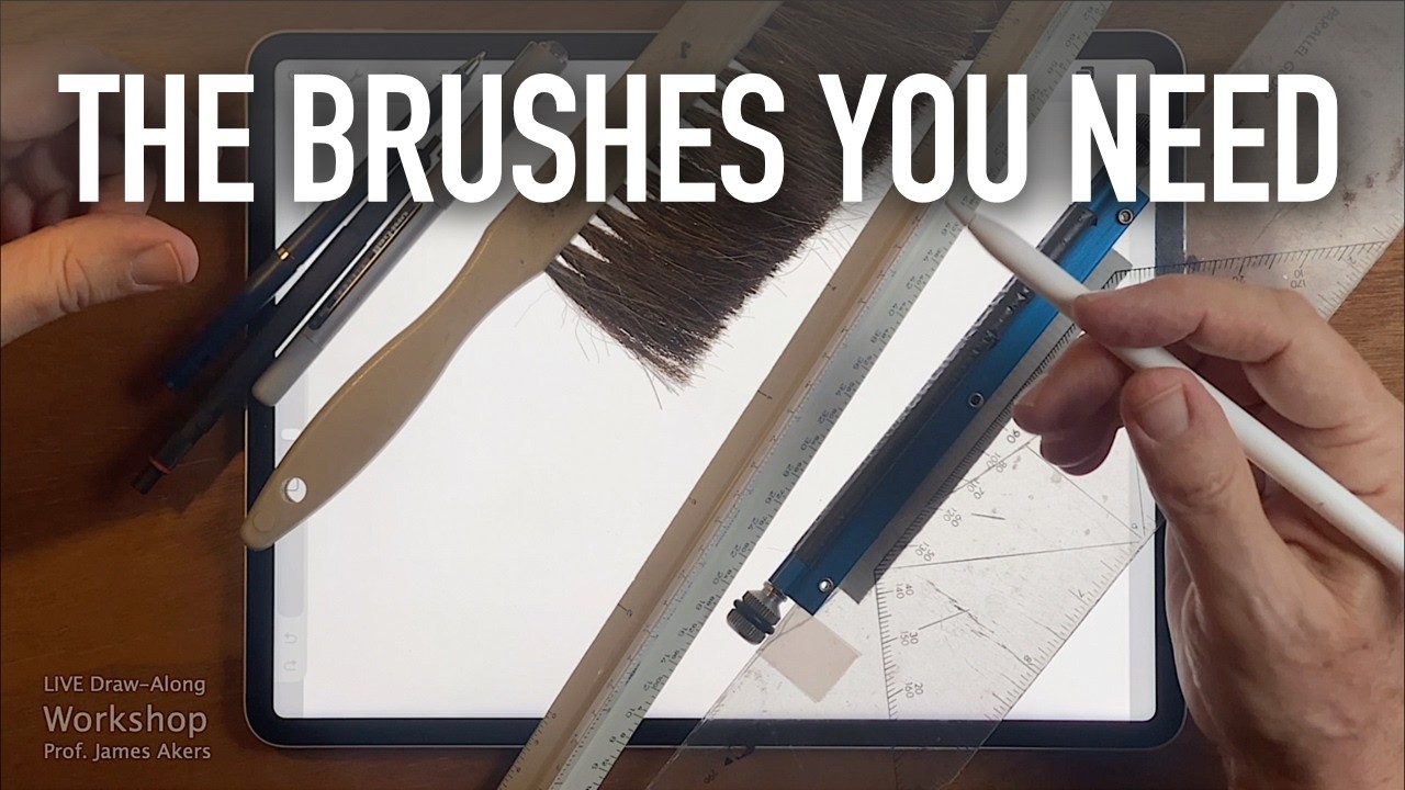 12 Days of Procreate: How to Organize Procreate Brushes (The Simple Way Architects Actually Use)