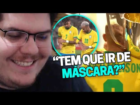 CASIMIRO REAGE: BASTIDORES - JAPÃO 0X1 BRASIL (REI DE TÓQUIO? É CAMPEÃO) |Cortes do Casimito
