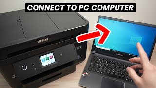 How to WIFI Setup Your Epson WorkForce WF-2960 & WF-2860 With PC Windows Computer