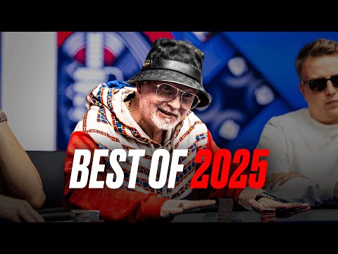 POKER: The Most BRUTAL hands of 2025 🤩 🔥