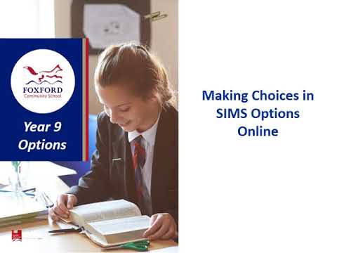 School Option Process The Options Process | Foxford School
