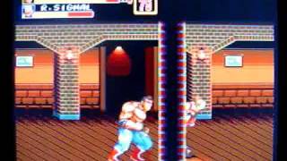 "Bare Knuckle II" Mega Drive