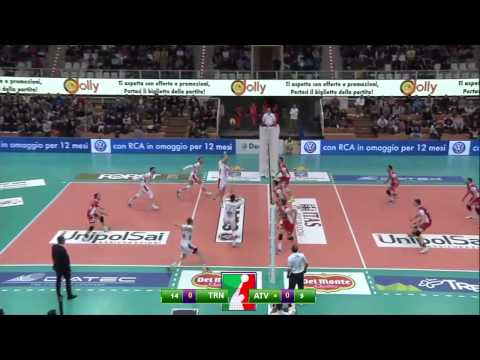 Superlega A1 : Highlights Energy TI Diatec Trentino - Altotevere Città di Castello 3-0