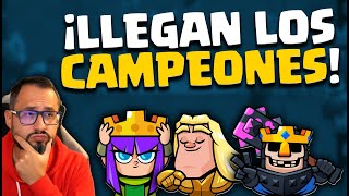 ¡¡LLEGAN LOS CAMPEONES A CLASH ROYALE!! NO TE PIERDAS TODOS LOS CAMBIOS - Deck Guide by MalcaideCR